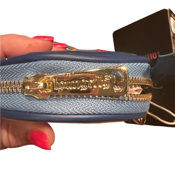 Loungefly Disney Lilo & Stitch Floral Stitch Figural Coin Purse - Picture 9 of 9